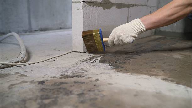 SJ Waterproofing Pros Exterior Waterproofing coverage map for Versailles, KY and surrounding area